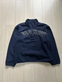 old naby 古着 ボアフリース スウェット 短丈