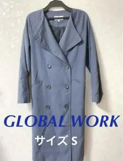 GLOBAL WORK＊ノーカラートレンチコート