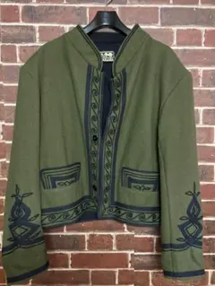 刺繍入り　ミリタリージャケット