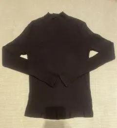 リブハイネック綿