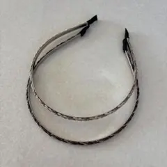 新品未使用■細身カチューシャ2本セット■レディース■ヘアアクセサリー■フォーマル