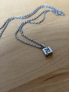 FENDI ネックレス FFロゴ シルバーカラー