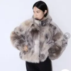 JEANASIS MIXカラーファーブルゾン