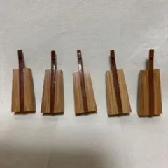 箸置き　木製　5個セット