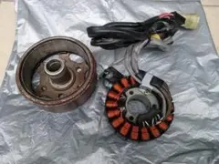 ホンダジャズステーター コイル フライホイール付き - メルカリ