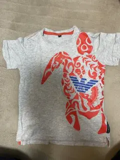 ARMANI JUNIOR Tシャツ 4A 亀プリント　106cmのサムネイル
