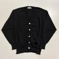 COMME des GARÇONS 黒 カーディガン 田中オム 銀タグ コムデギャルソンオム】カーディガン 田中オム 銀タグ COMME DES