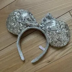 ディズニーカチューシャ ミニー スパンコール