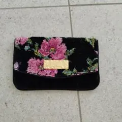 LANCETTI 花柄ポーチ