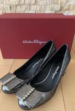 【美品】Ferragamo フェラガモ パンプス 23.5〜24cm