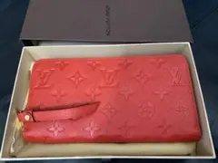 Louis Vuitton M60547 レッド 長財布