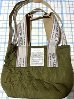 THEATRE PRODUCTS キルティングショルダーバッグ