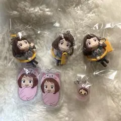 僕のヒーローアカデミア　麗日お茶子　ガチャガチャ　めじるしアクセサリー　おくるみ