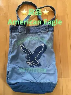 【良品】アメリカンイーグル　トートバッグ