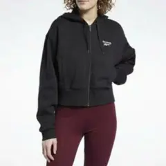 Reebok クラシックベクターフーディー HOODIE （ブラック）