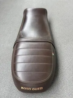 MOTO GUZZI V7ブラウンレザーシート Classic leather seat for Moto Guzzi V7