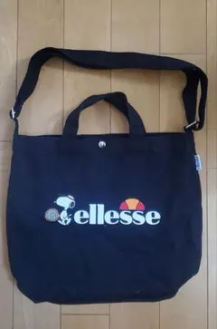 ellesse スヌーピー ショルダーバッグ ブラックのサムネイル
