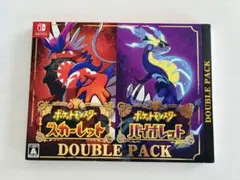 中古】ポケットモンスター スカーレット・バイオレット ダブルパック