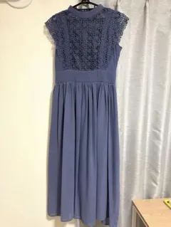 【定価半額以下】レースシフォンドレス お呼ばれドレス オケージョンドレス 結婚式