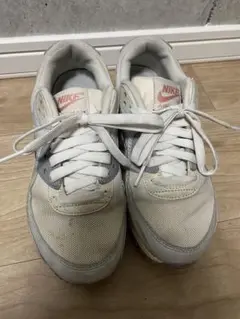 Nike Air Max 90/ホワイト グレー ピンク/22.5cm
