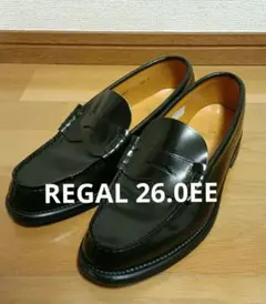 【美品】 REGAL リーガル ローファー　ブラック　26.0EE