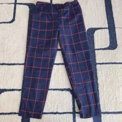 カジュアル チェックパンツ【L】
