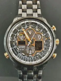 CITIZEN NAVIHAWK Eco-Drive 腕時計 クロノグラフのサムネイル