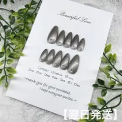 ネイルチップ【現品】シンプルネイルチップ【翌日発送】【おまけ付き】No.4