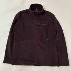 モンベル　クリマプラス100アウタージャケットフリース レディースL