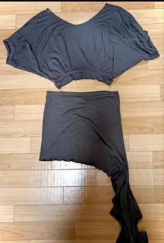 ベリーダンス ♡バチャータ ブラウン レッスン着 セットアップ