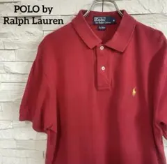 90s Ralph Lauren ラルフローレン 半袖ポロシャツ ポニー刺繍