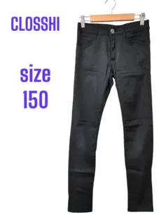 ❥CLOSSHI❥　スリムパンツ　ズボン　ブラック　size150　女児