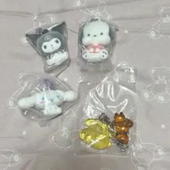サンリオ　ガチャガチャ　なかよしドロップチャーム　ふわわフロッキーマスコット