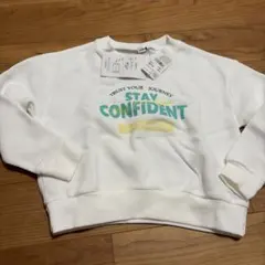 トレーナー　白