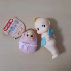 キューピー　おくるみコスチューム　ピンク 他