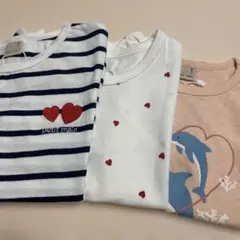 petit main Tシャツ 3枚セット　110①