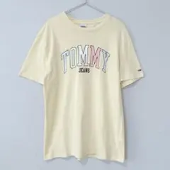 TOMMY JEANSトミー　ヴィンテージ　Tシャツ　ロゴプリント　メンズ古着のサムネイル
