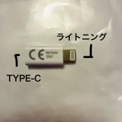 USB-C to Lightning 変換アダプタ