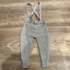 caramel 2y 80 90 サスペンダー　パンツ　ニット　サロペット