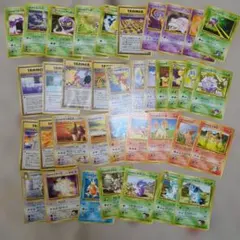 旧裏　ジム拡張第2弾のカード37枚