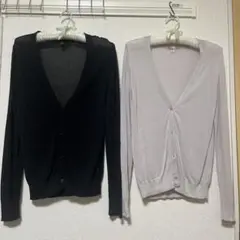 UNIQLO シースルーカーディガン 2色セット