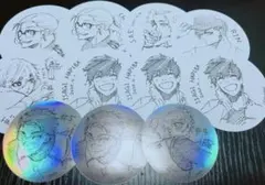 ブルーロック 伊勢丹 コースター ステッカー バラ売り