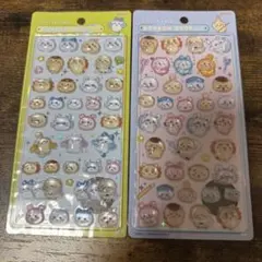 【新品】ちいかわ　ボンボンドロップシール　はちわれ　うさぎ　古本屋　モモンガ