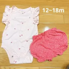 ベビーギャップ GAP ブラナンベア イチゴ ロンパース パンツ 12~18m