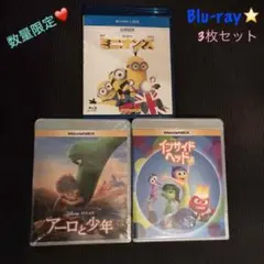 8631→8031円❤️アーロと少年&ミニオンズ&インサイドヘッド 3枚セット