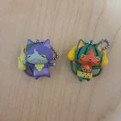 妖怪ウォッチ　スイカニャン　ブドウニャン