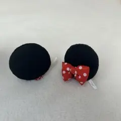 ディズニー　ミニーヘアピン