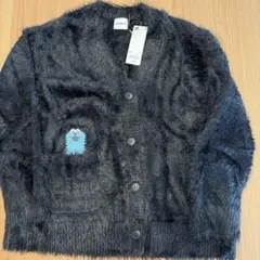 GU スンスン　カーディガン M ブラック