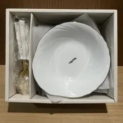 【新品】クリヤマ ホワイトシェリーS 皿×4枚 スプーン×5　フォーク×5のサムネイル
