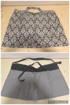 授乳ケープ ワイヤー入り 収納袋付き　花柄　グレー　2点セット